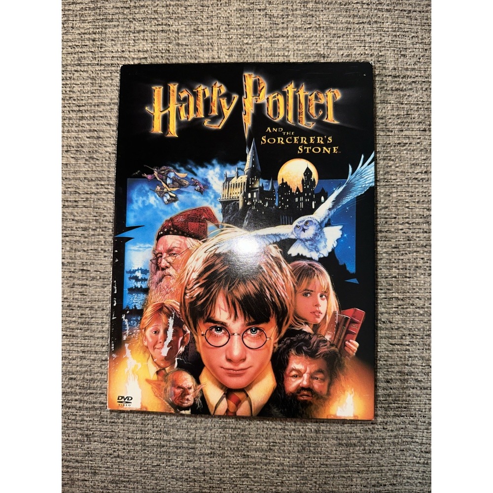 Harry Potter and the Sorcerers Stone (DVD, 2002, 2-Disc Set, Full Frame)